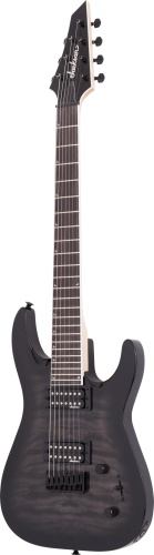 JACKSON JS22Q-7 Dinky DKA HT Transparent Black Burst фото 4