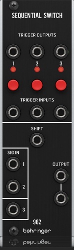 BEHRINGER 962 SEQUENTIAL SWITCH