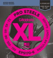 D'ADDARIO EPS170-6 PROSTEELS 6-STRING BASS LIGHT 30-130