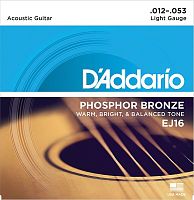 D'Addario EJ16 EJ16 PHOSPHOR BRONZE